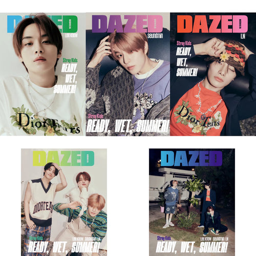 DAZED Korea - Stray Kids I.N Seungmin Lee Know 2023 July Cover