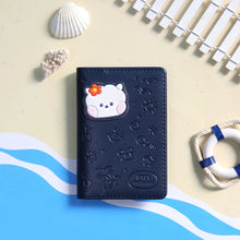 BT21 Minini Official Leather Patch Card Case Vacance Ver.