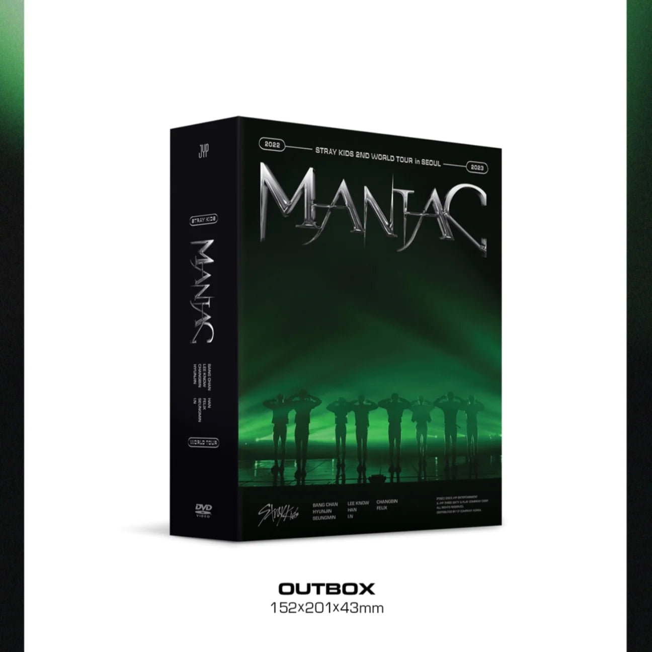 STRAY KIDS - Official Maniac 2nd World Tour in Seoul DVD – kheartshop