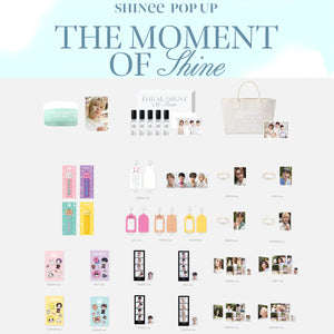 SHINee Pop Up Store THE MOMENT OF SHINE 15th Anniversary Official MD