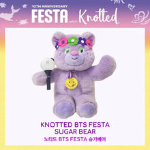 BTS 10th Anniversary BTS FESTA SUGAR BEAR with KNOTTED