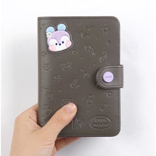 BT21 Minini Official Leather Patch Passport Case Vacance Ver.