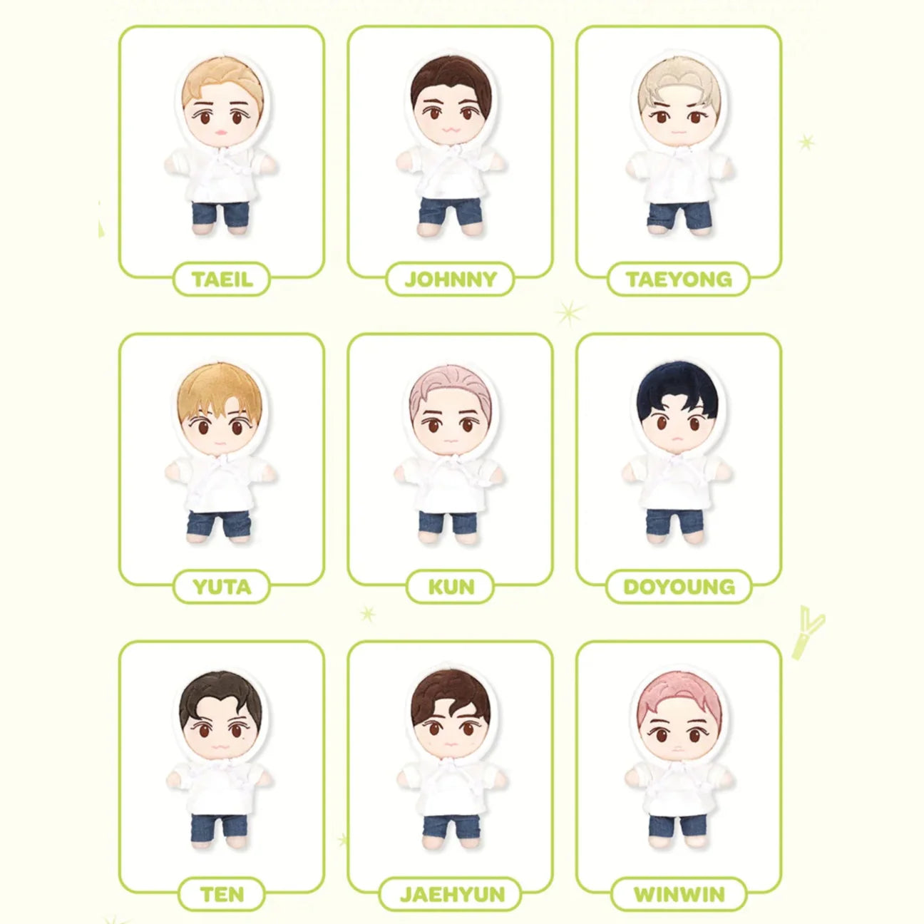 NCT - CCOMAZ GROCERY STORE 1st Official MD Plush Doll – kheartshop