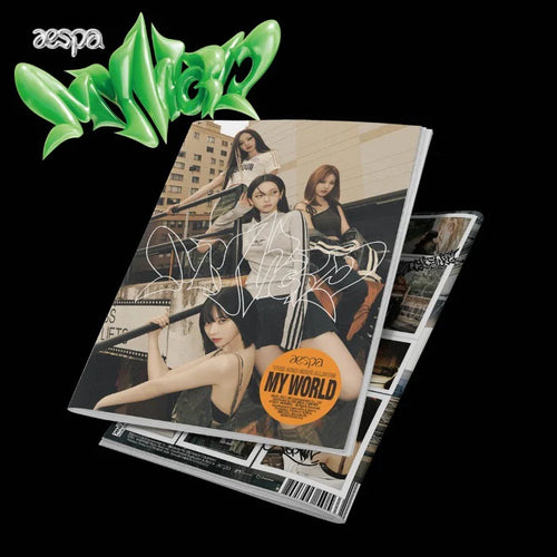 aespa - 3rd Mini Album MY WORLD ( Tabloid Ver. )