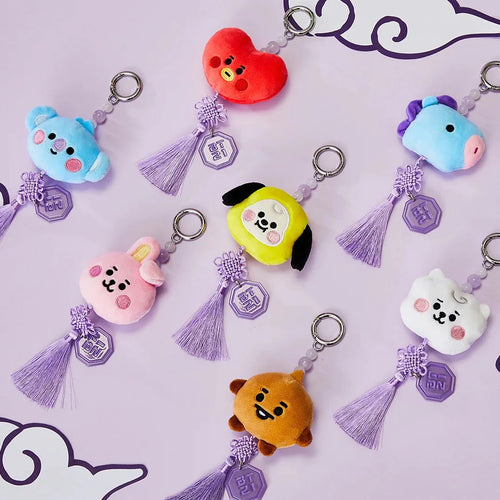 BT21 Official Baby K-Edition Plush Keyring