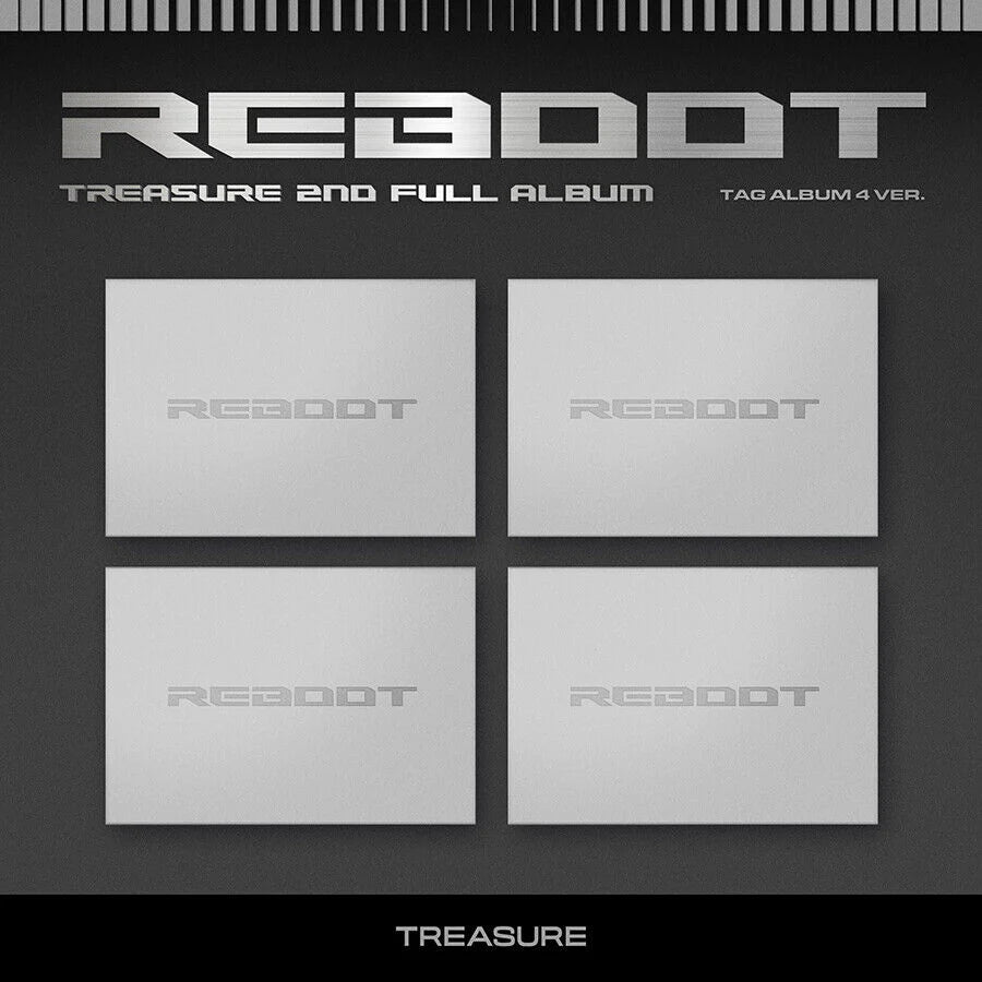 TREASURE - REBOOT 2nd Full Album YG TAG Version