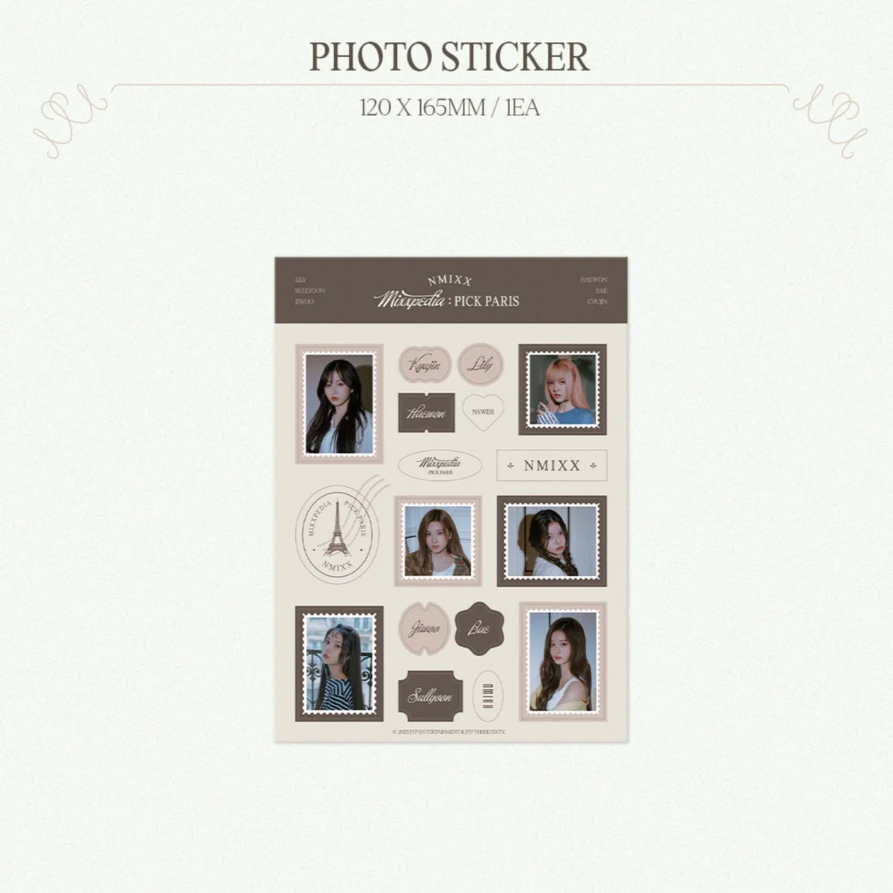 NMIXX - MIXXPEDIA : OFFICIAL PICK PARIS 2nd Photobook + PO NMIXX - MIXXPEDIA : OFFICIAL PICK PARIS 2nd Photobook + PO