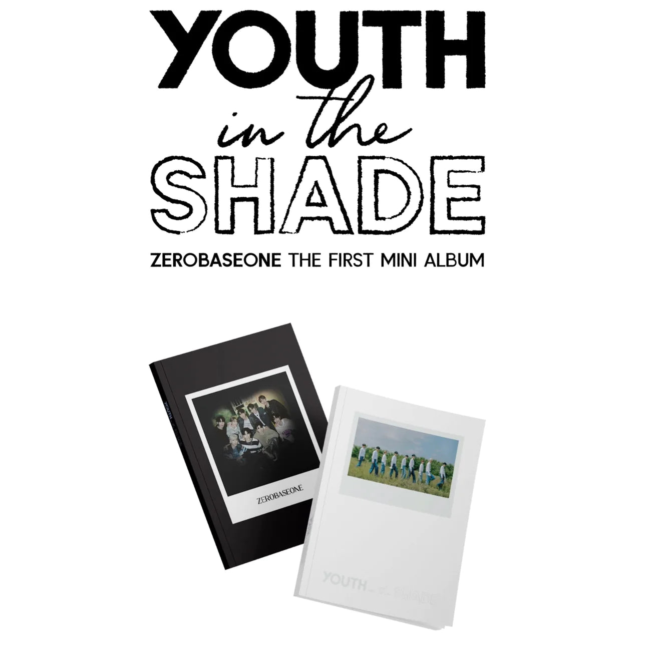 ZEROBASEONE ZB1 - Youth In The Shade 1st Mini Album – kheartshop