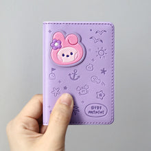 BT21 Minini Official Leather Patch Card Case Vacance Ver.