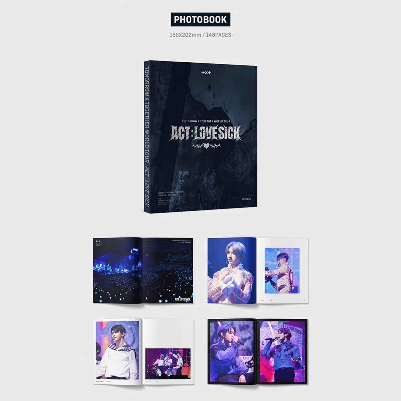 TOMORROW X TOGETHER : World Tour ACT: LOVE SICK in Seoul DVD + POB 