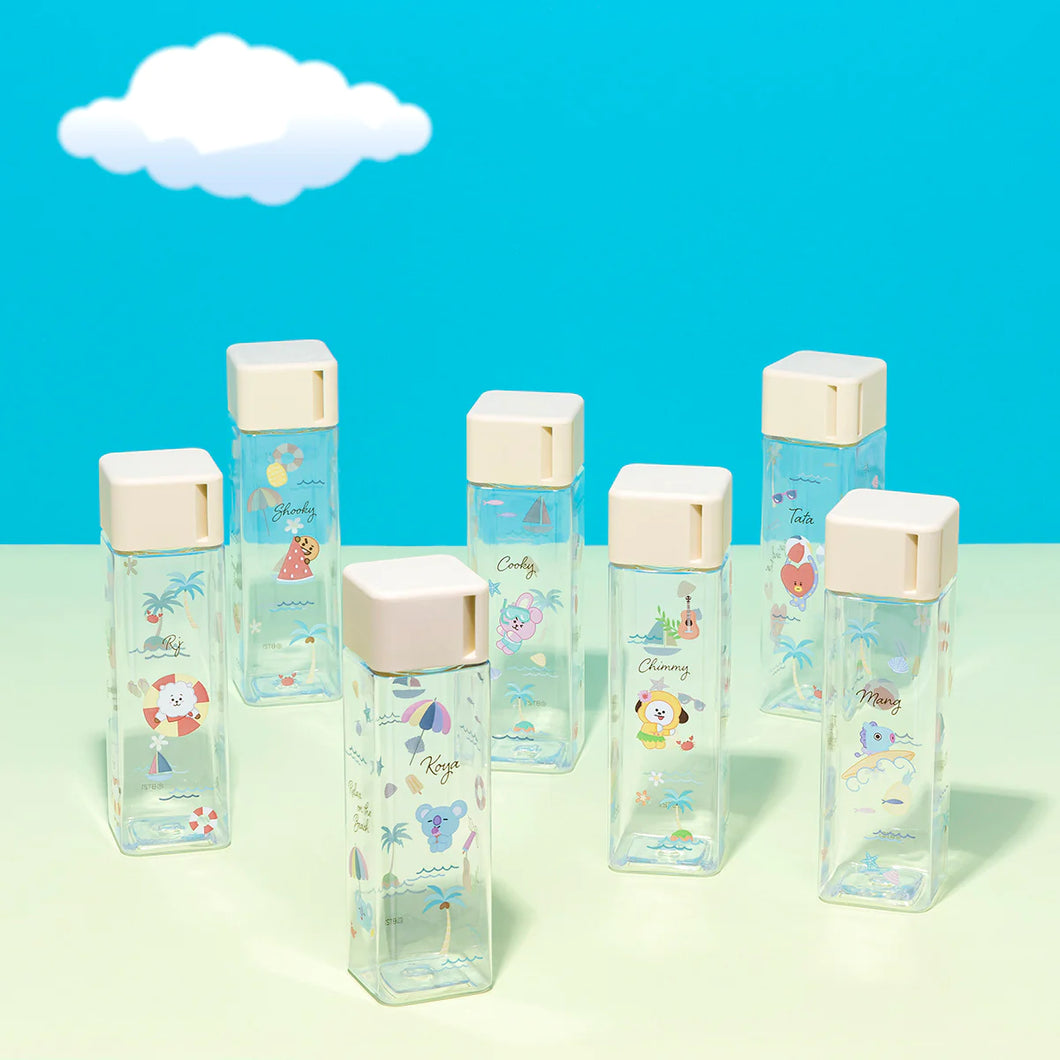 BT21 JAPAN - Official Summer Clear Bottle