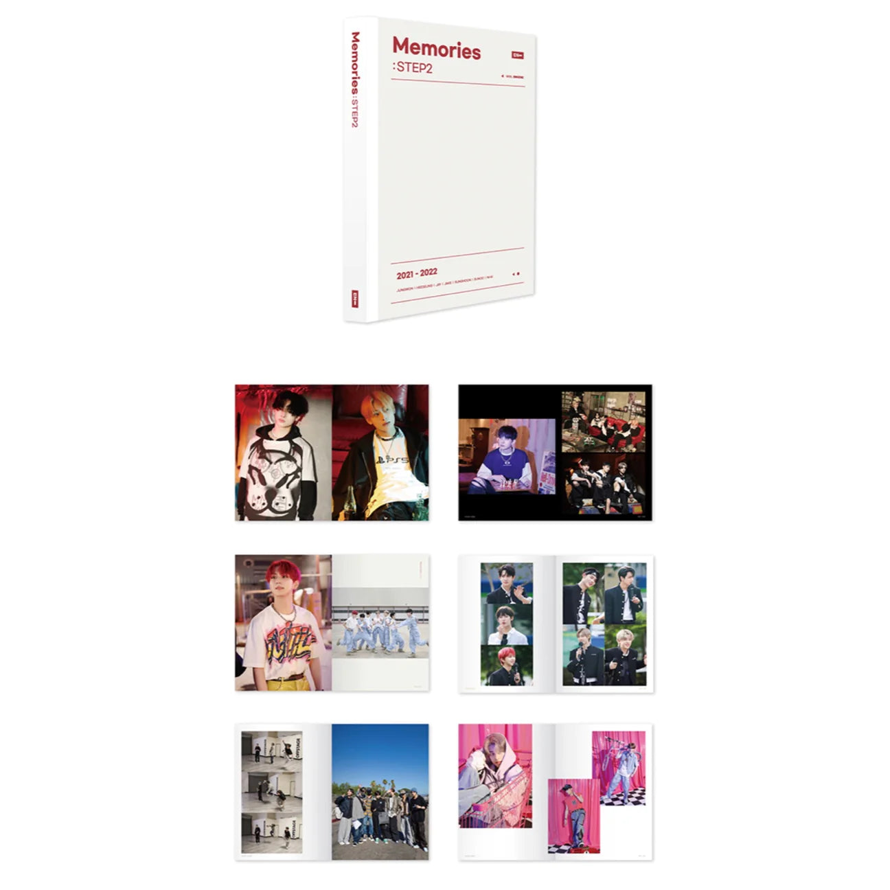 ENHYPEN - Memories : STEP 2 DVD 2021-2022 + PO Gift – kheartshop