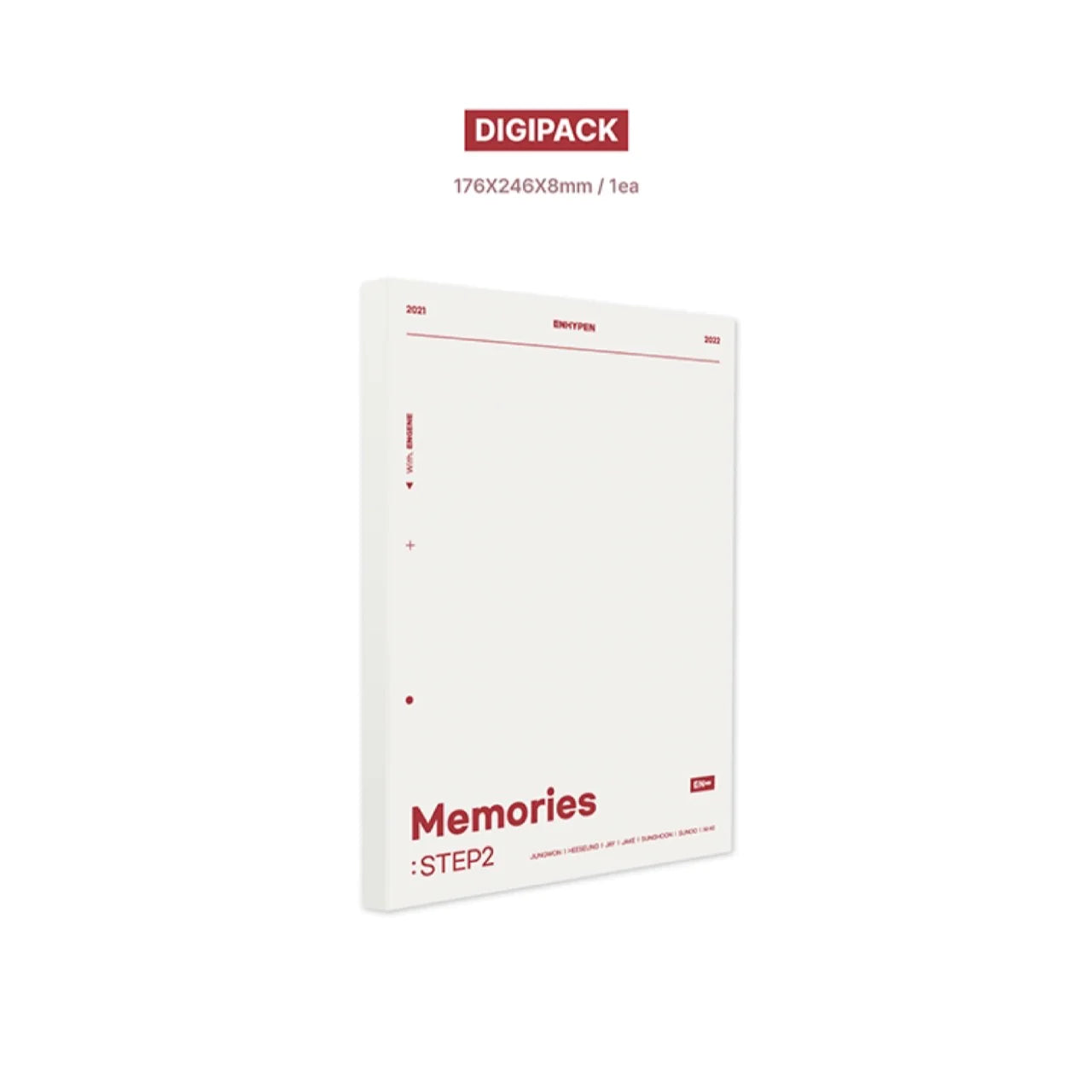 ENHYPEN - Memories : STEP 2 DVD 2021-2022 + PO Gift – kheartshop