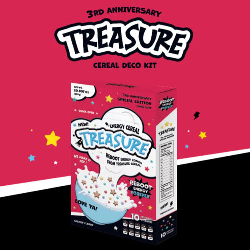 TREASURE 2023 Debut Anniversary Cereal Deco Kit