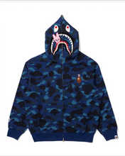 BAPE X STRAY KIDS - Official Shark Full Zip Hoodie