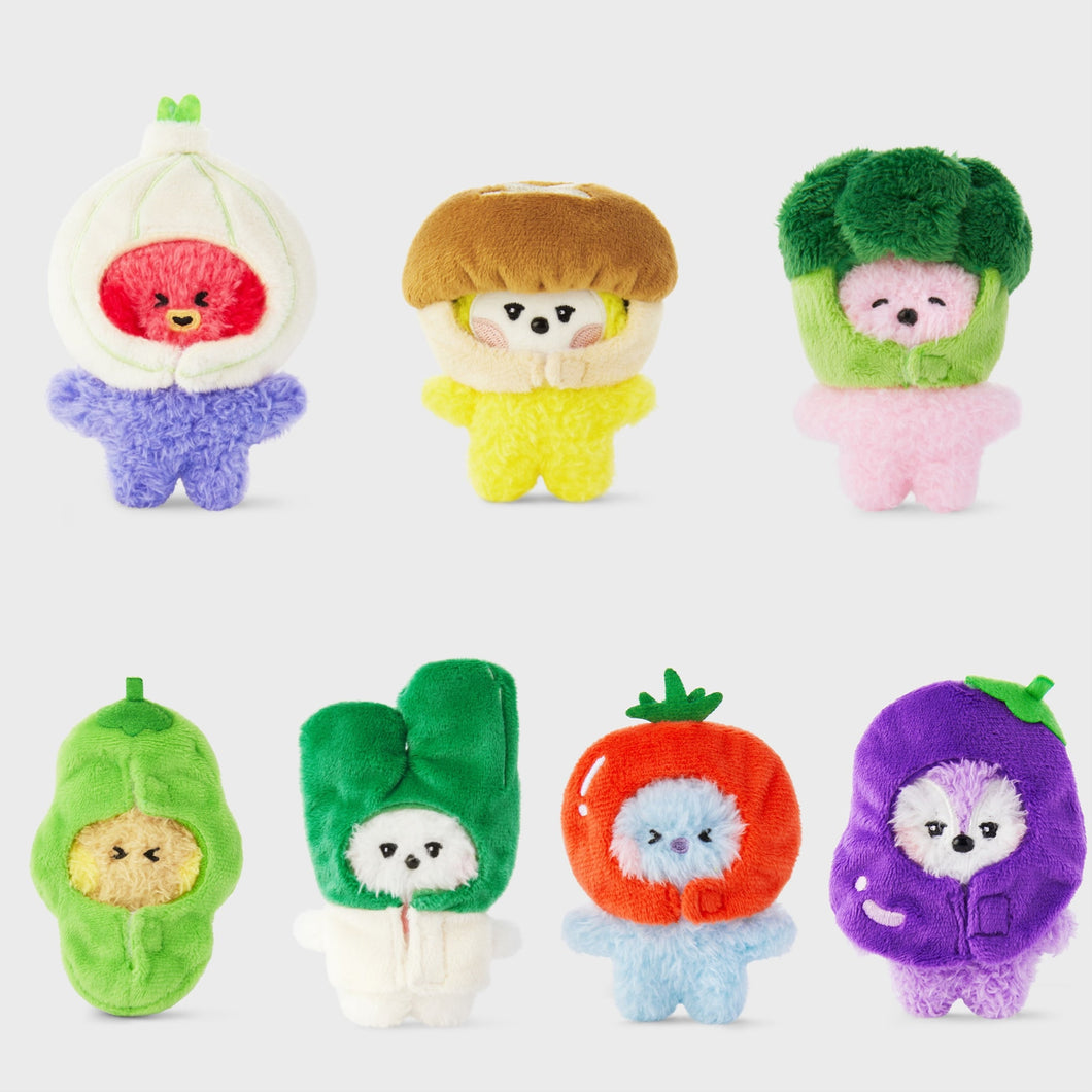 BT21 Official Mini Minini VEGGIE Plush Doll