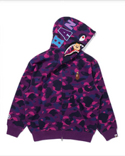 BAPE X STRAY KIDS - Official Shark Full Zip Hoodie