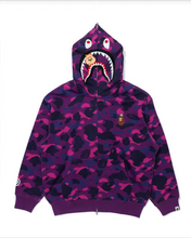 BAPE X STRAY KIDS - Official Shark Full Zip Hoodie