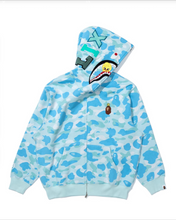 BAPE X STRAY KIDS - Official Shark Full Zip Hoodie