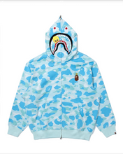 BAPE X STRAY KIDS - Official Shark Full Zip Hoodie