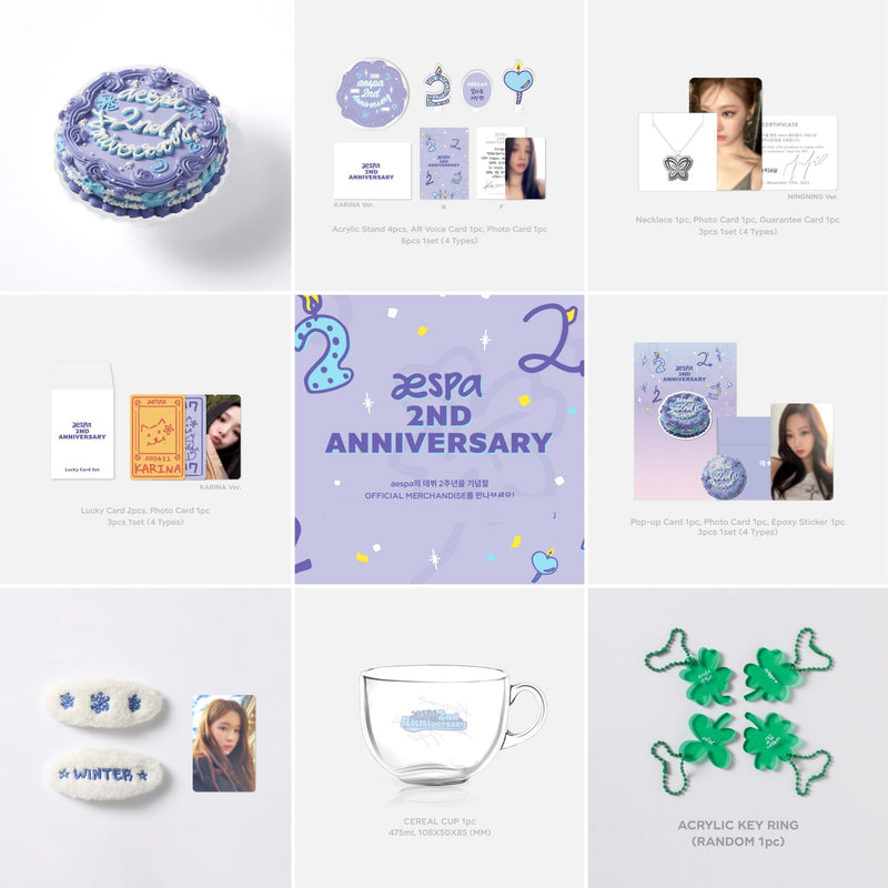 aespa 2nd Anniversary OFFICIAL MD Regular – kheartshop