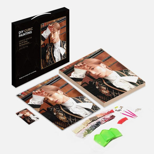 Super Junior Official The Renaissance Official DIY Cubic Painting + Photocard (Free Express Shipping)