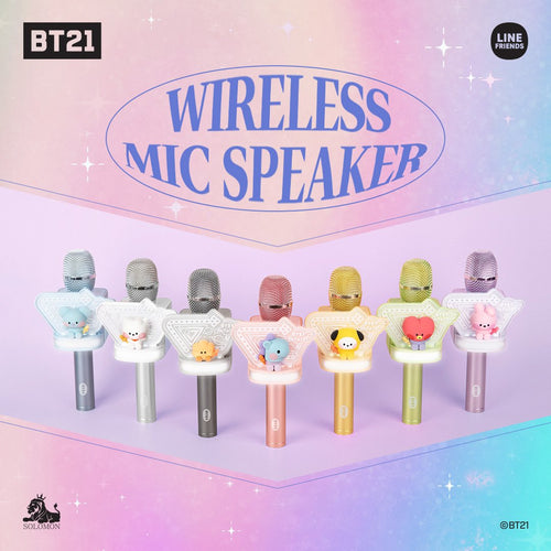 BT21 Official Minini Wireless Mic Speaker