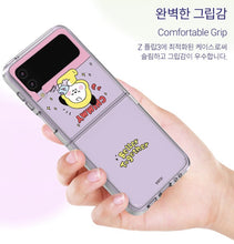 BT21 Official My Little Buddy Galaxy Z FLIP 3 Clear Reinforced Phone Case