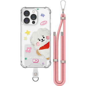 BT21 Official Smart Tab + Strap + Reinforced Case (iPhone and Galaxy)