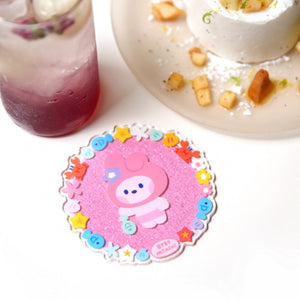 BT21 Official Minini Summer Sky Acrylic Coaster