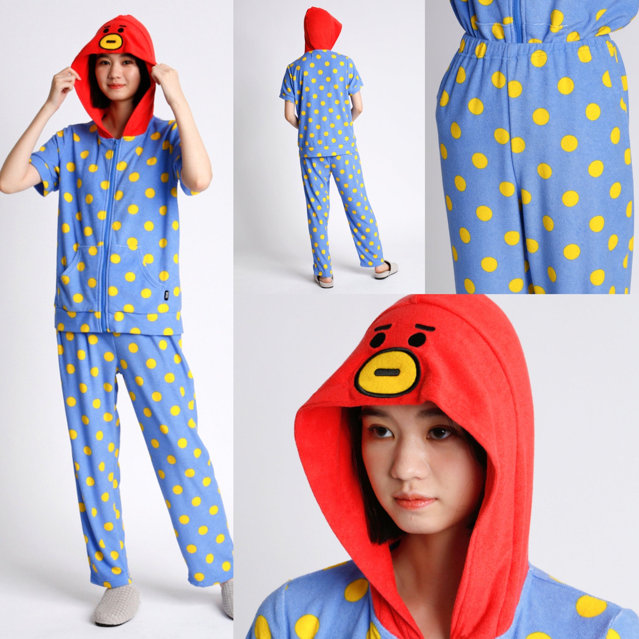 BT21 JAPAN Official Pajamas Set kheartshop