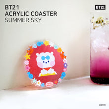 BT21 Official Minini Summer Sky Acrylic Coaster