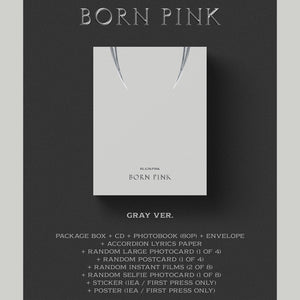 BLACKPINK - BORN PINK ( Box Set Version )