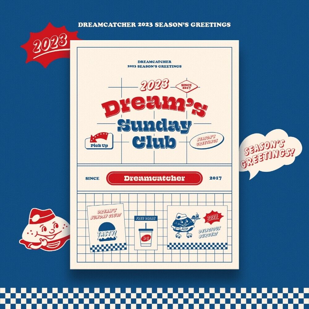 DREAMCATCHER 2023 Official Season's Greetings - DREAM’S SUNDAY CLUB ver.
