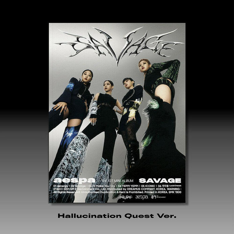 AESPA æspa - Savage 1st Mini Album Digipack ( Hallucination Quest