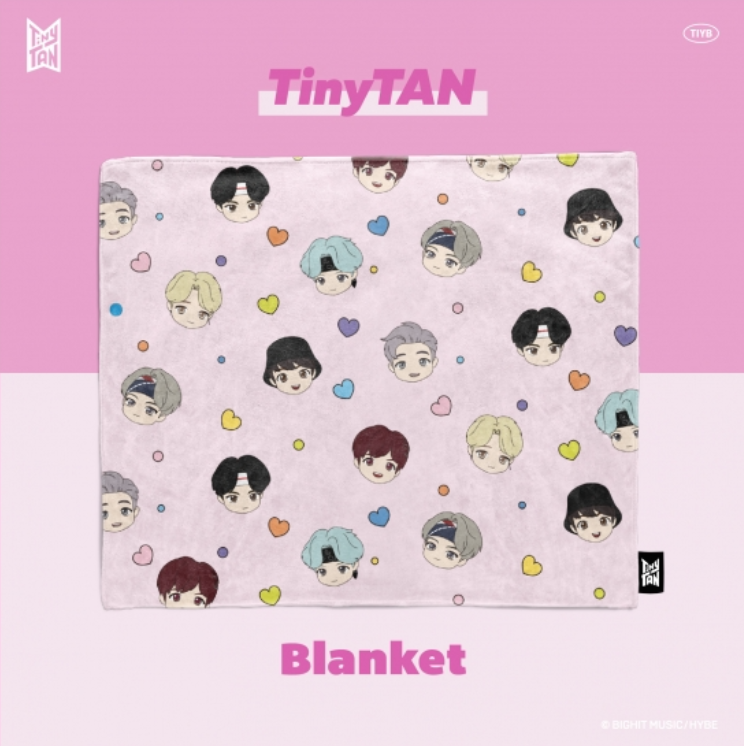 TinyTAN Official Blanket 90x75cm
