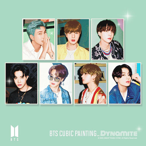 BTS Official DIY Cubic Painting Ver 4 + Photocard (Free Express Shipping)