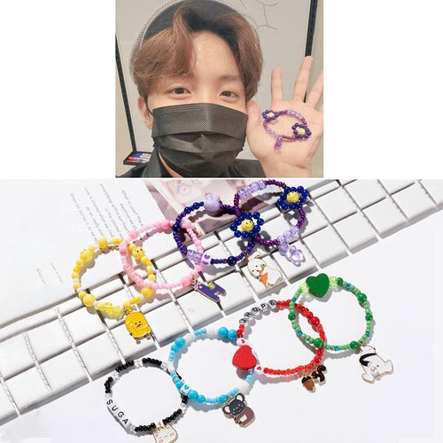 BTS Member Colorful Bracelet