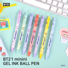 BT21 Official Gel Ink Ball Pen Minini Version SET