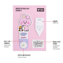 BT21 Official My Little Buddy Seed Stick Set