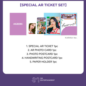 aespa - Fan Meeting MY SYNK Special AR Ticket SET
