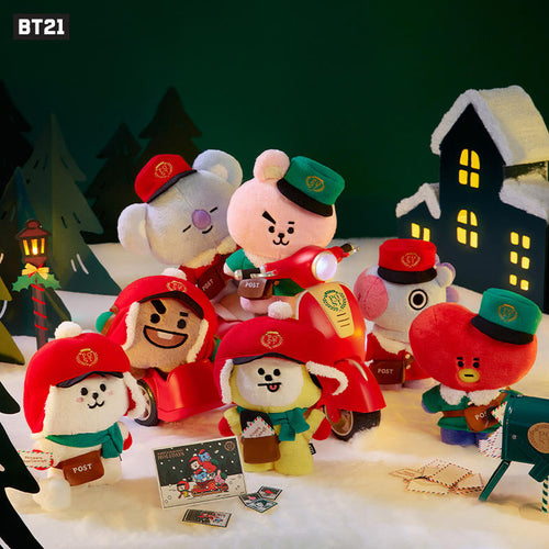 BT21 Official Holiday Standing Doll