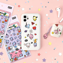 BT21 JAPAN - Official Baby Clear Sticker Minini Version 7SET