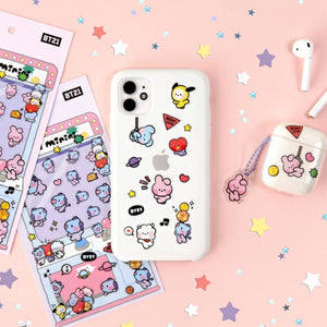 BT21 JAPAN - Official Baby Clear Sticker Minini Version 7SET