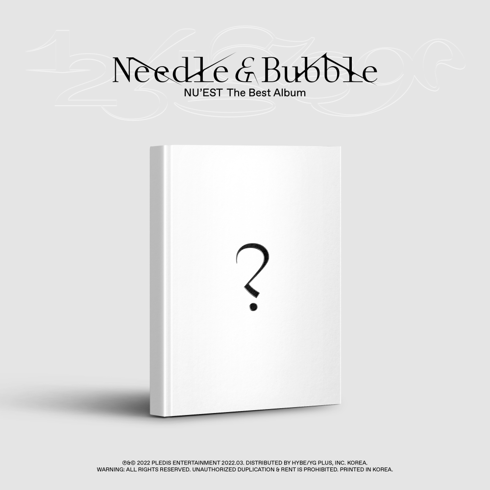 NU'EST - The Best Album Needle & Bubble (You Can Choose Ver.)