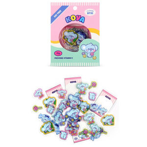 BT21 Official Baby Jelly Candy Flake Sticker Pack