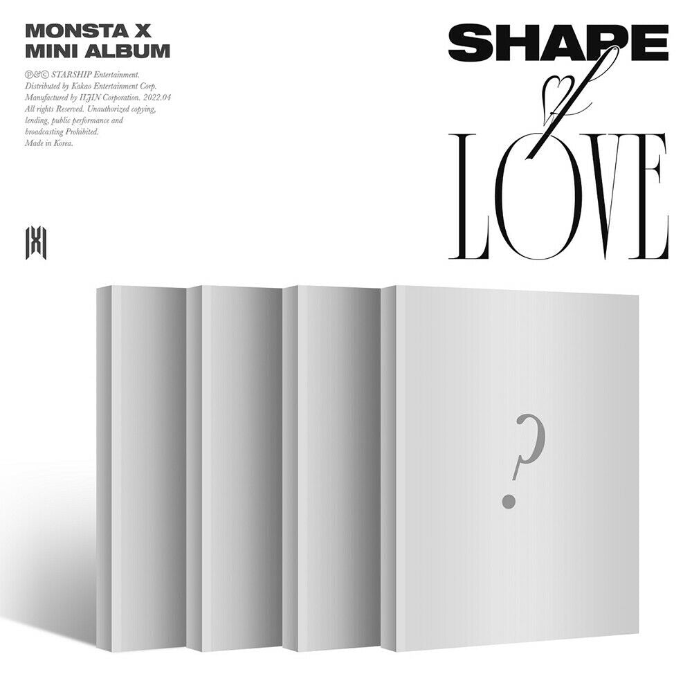MONSTA X - SHAPE of LOVE Album (You Can Choose version)