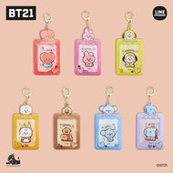 BT21 JAPAN - Official Card/Photocard Case Keyring + Sticker