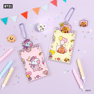 BT21 Official Photocard Holder Party Version