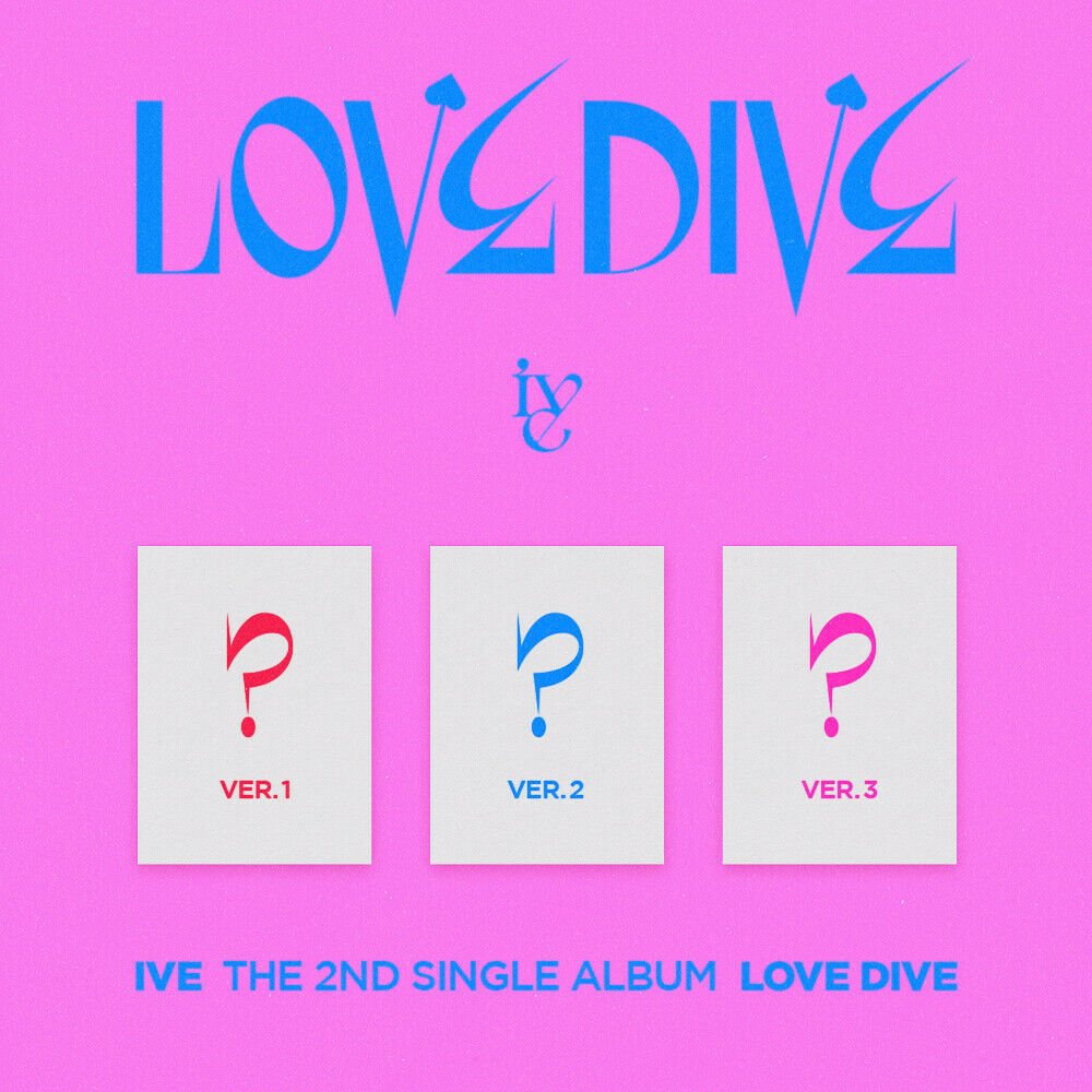 IVE - LOVE DIVE 2nd Single Album (You Can Choose version)